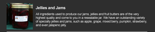 Jellies and Jams